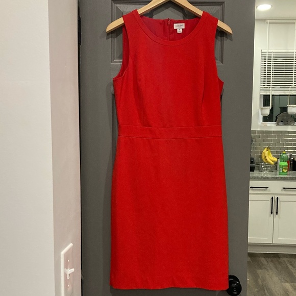 J. Crew Factory Dresses & Skirts - J. Crew Red Dress (size 6)